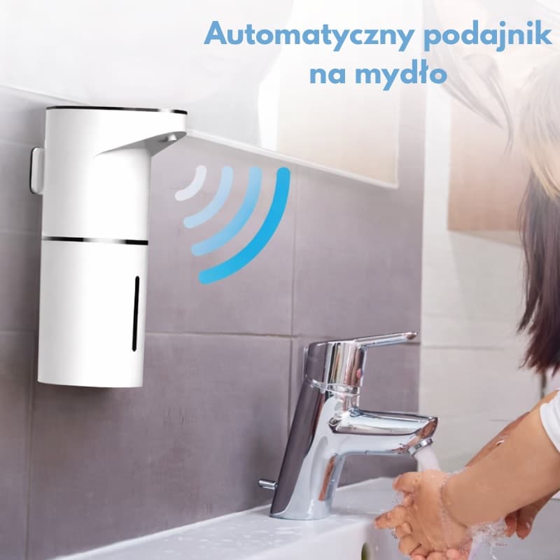 Dozownik do mydła z czujnikiem